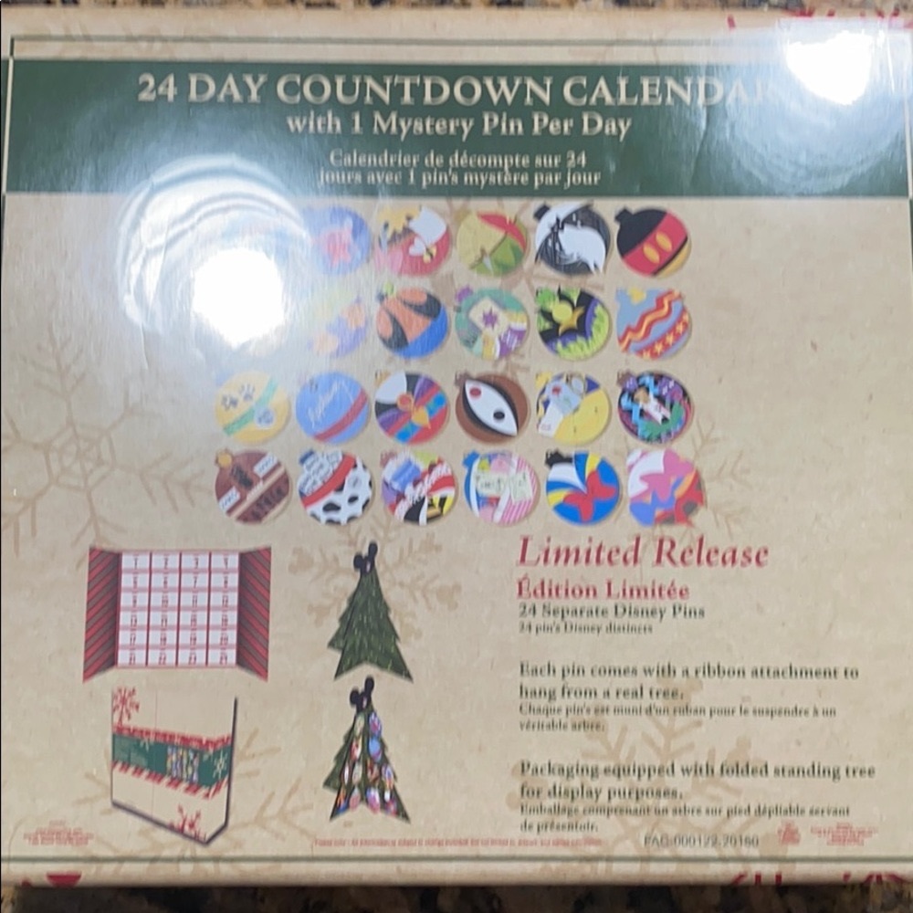 24 Day Countdown Calendar
